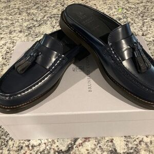Authentic Brunello Cucinelli Tassel Mules